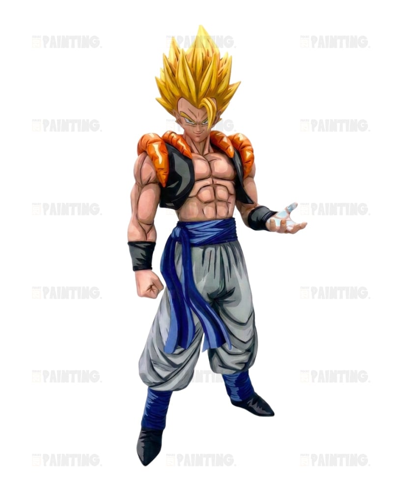 Dragon Ball Super Nero Gogeta 2D Anime-Style Repaint