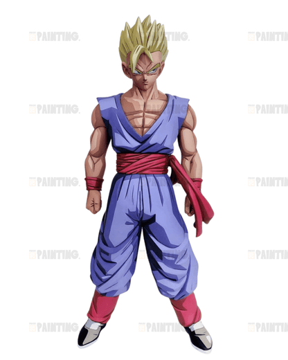 Dragon Ball Z Son Gohan SSJ Figure Repaint
