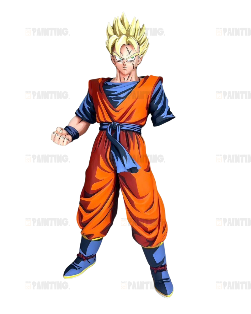24CM DBZ Duel To The Future Son Gohan Figure Repaint