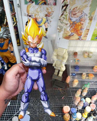 25CM Dragon Ball Vegeta Figure Repaint