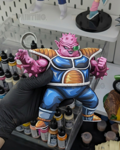 24CM Dragon Ball Dodoria 2D Colour Anime Figure Repaint