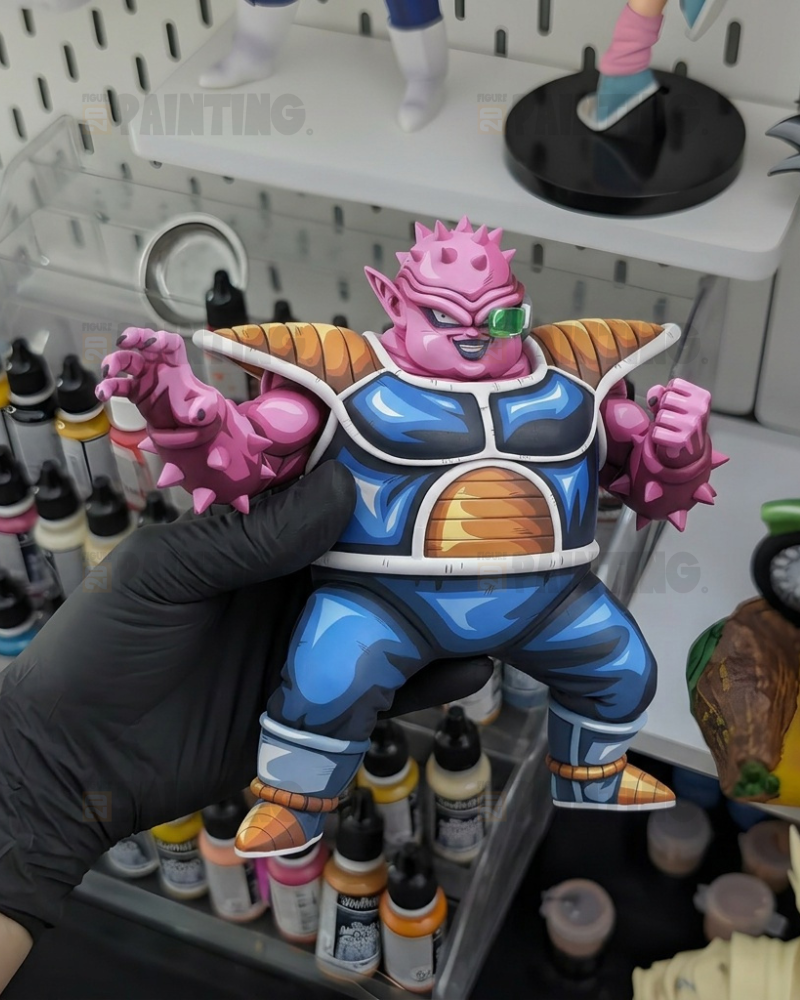 24CM Dragon Ball Dodoria 2D Colour Anime Figure Repaint