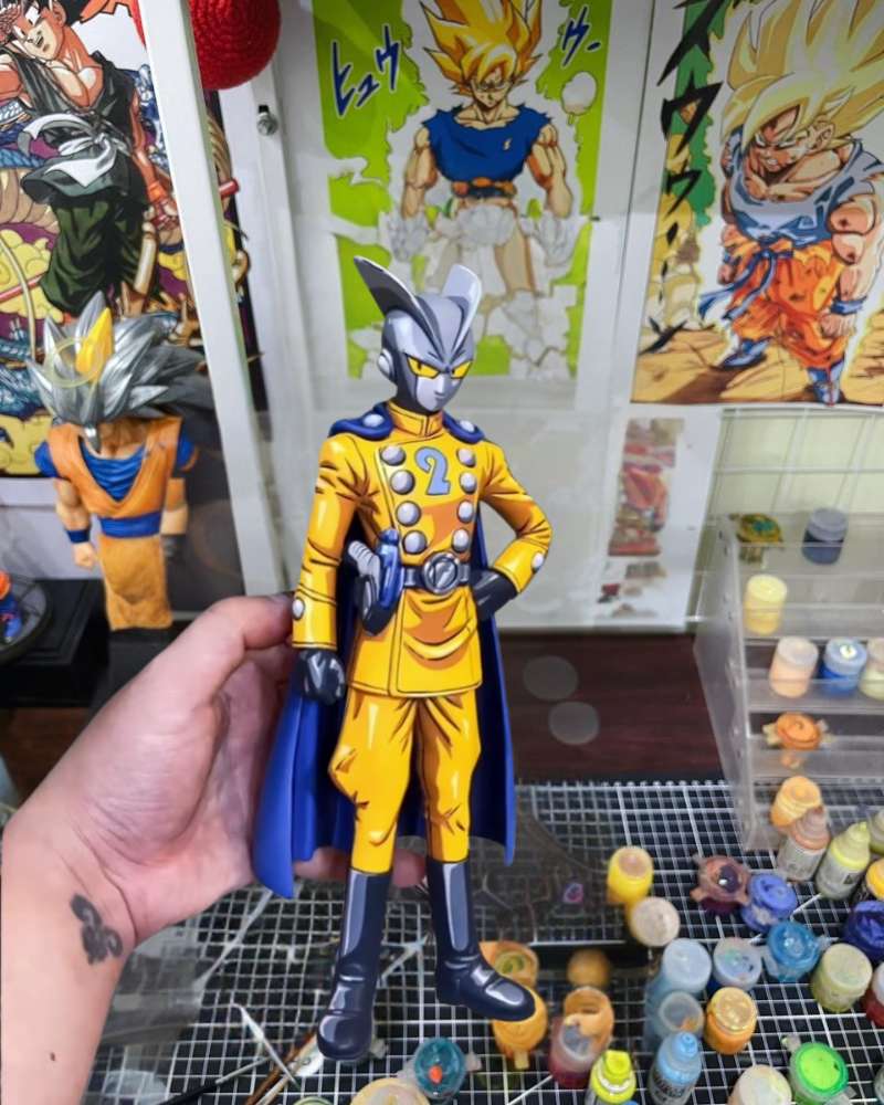 28CM Dragon Ball Super Gamma 1 & 2 Figure Repaint