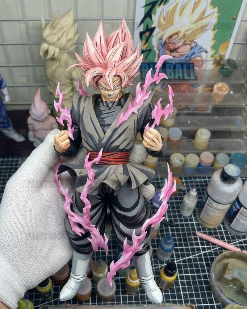32CM Dragon Ball Super Rose Goku 2D Comic Colour Repaint