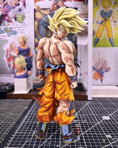 Anime Colour Dragon Ball The Chronicle Of Goku Figure Repaint