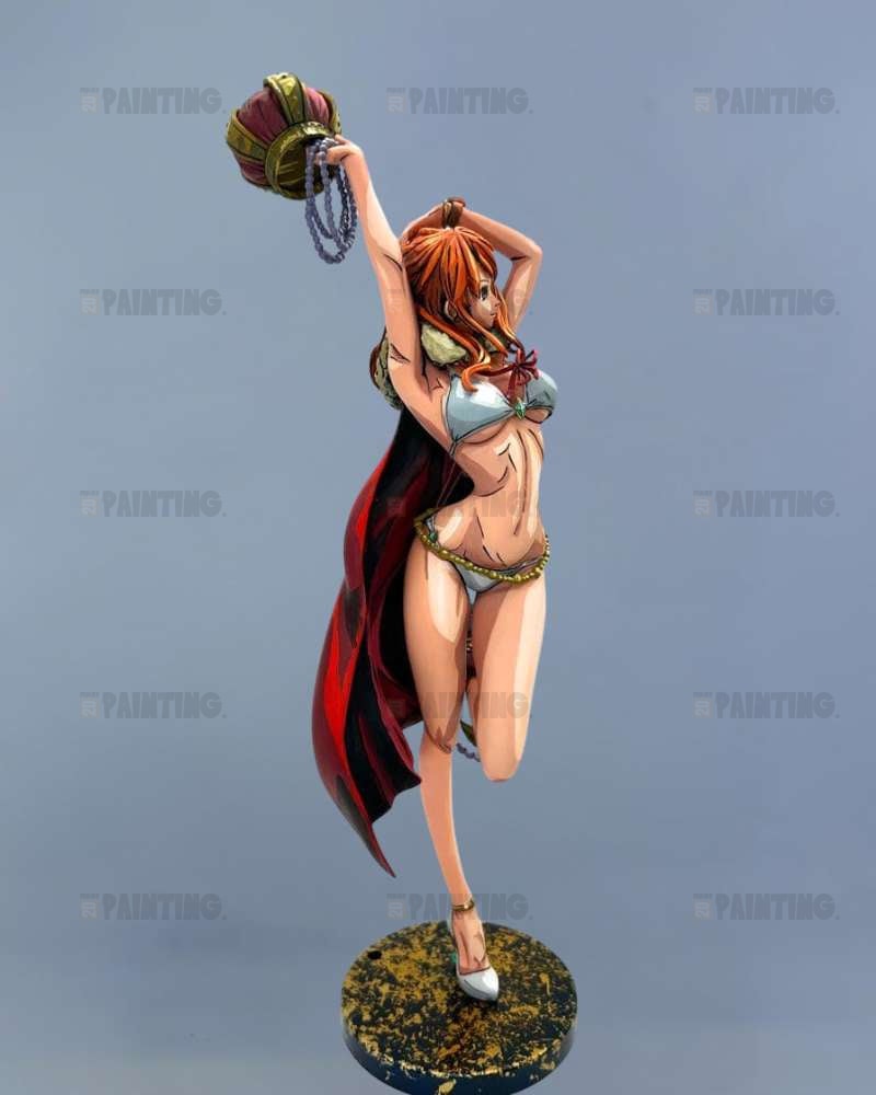 25CM One Piece Stampede Nami Figure