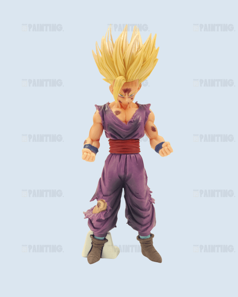 22CM Dragon Ball Son Gohan SSJ2 Figure Repaint – 2D Figure 22CM Dragon Ball Son Gohan SSJ2 Figure Repaint – 2D Figure