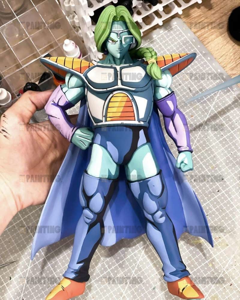 26CM Dragon Ball Zarbon Figure Anime 2D Repaint