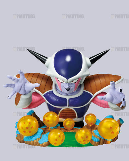 15CM Dragon Ball Frieza Diorama Figure Repaint