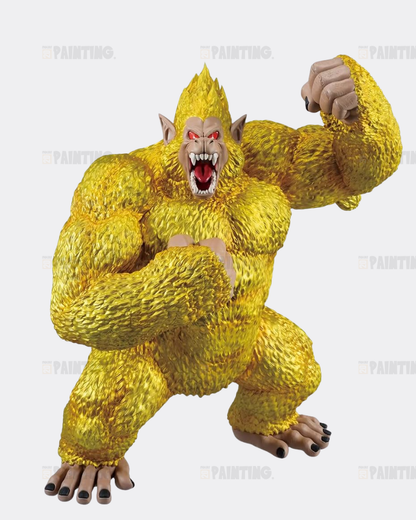 DBZ Golden Great Ape Goku Figure Repaint