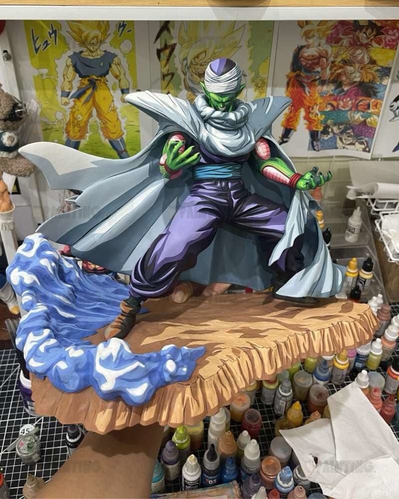 2D Manga Colour Dragon Ball Kai Clash Piccolo Figure Repaint