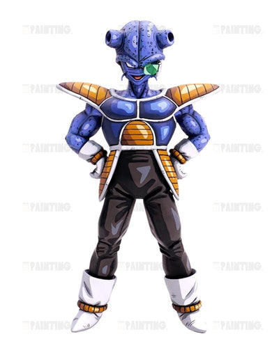2D Anime Colour Dragon Ball Frieza Army Cui Figure Repaint