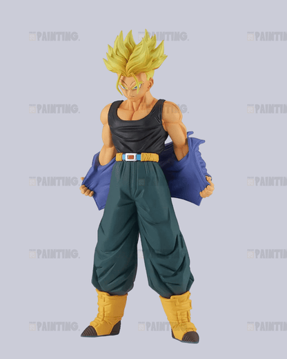 21CM Dragon Ball Departure 9 Super Saiyan Trunks Figure Repaint