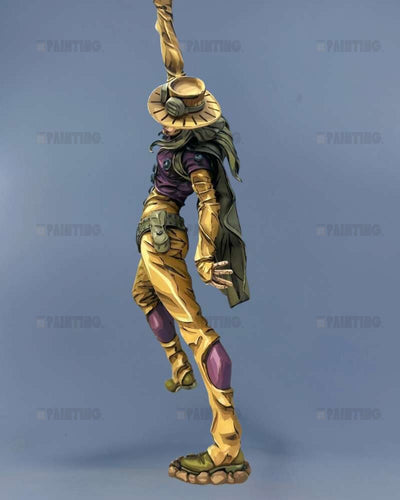 30CM JoJo's Bizarre Adventure Gyro Zeppeli Figure Repaint