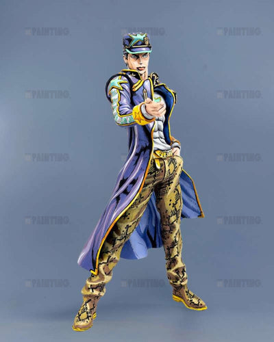 27CM JoJo's Bizarre Adventure Jotaro Kujo Figure Repaint