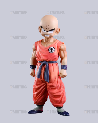 17CM Dragon Ball Z Krillin Figure Repaint