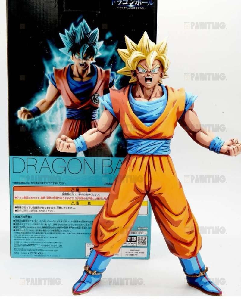 Dragon Ball Super Saiyan Goku Figure Repaint