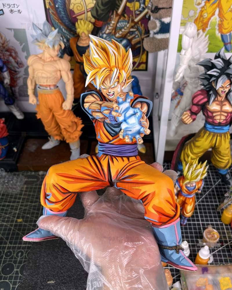 25CM Dragon Ball Grandista Son Goku II Figure Repaint