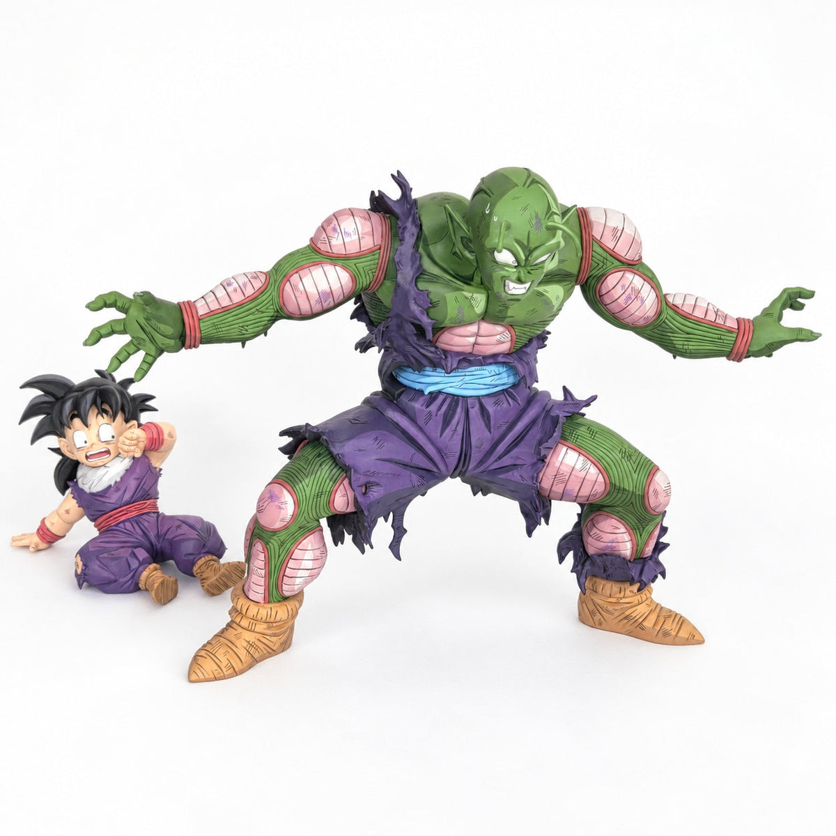 Dragon Ball Piccolo & Son Gohan Figure Repaint — white main