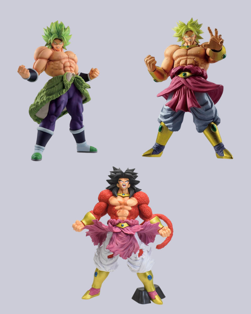 31CM Limited Edition Super Saiyan Broly Figure Repaint