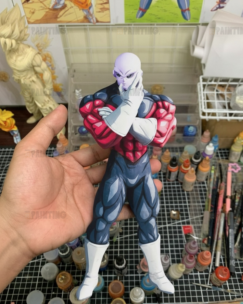 Dragon Ball Jiren Anime Colour 2D Figure