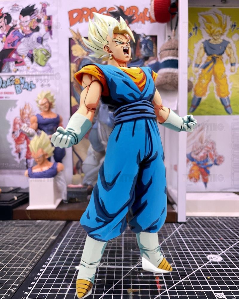 Dragon Ball Super Saiyan Vegito Anime 2D Figure Repaint