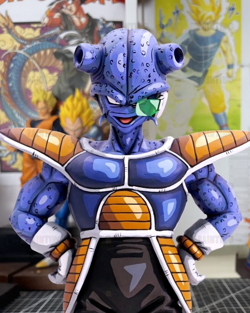 2D Anime Colour Dragon Ball Frieza Army Cui Figure Repaint