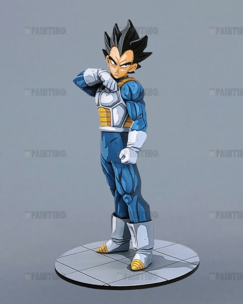 Resolution of Soldiers Super Saiyan Vegeta Figure