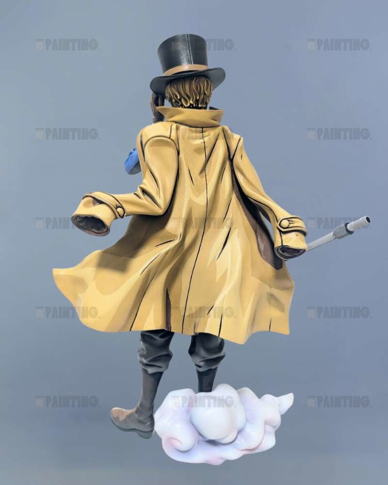 30CM One Piece Premium Sabo Figure Repaint