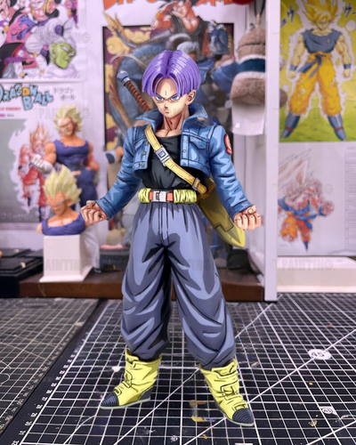 2D Comic Colour Dragon Ball Trunk Figure Repaint