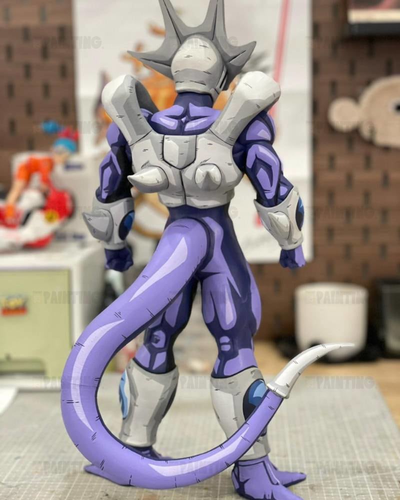 Anime Colour Dragon Ball Cooler Final Form Figure Repaint