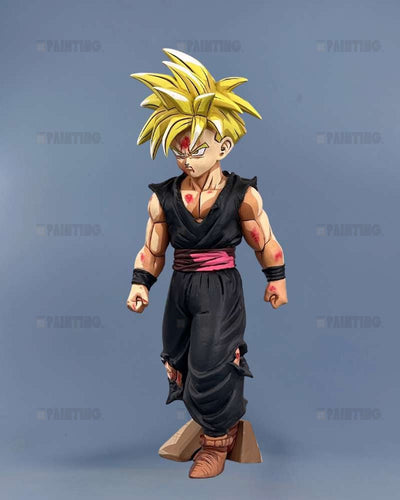 16CM Solid Edge Works Son Gohan Super Saiyan Figure Repaint