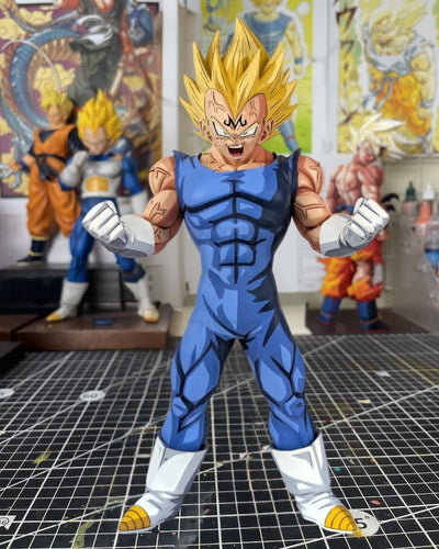 Dragon Ball Vegeta SSJ2 Golden Hair Figure Repaint