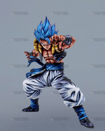 20CM Dragon Ball Masterlise Gogeta SSJ Figure Repaint