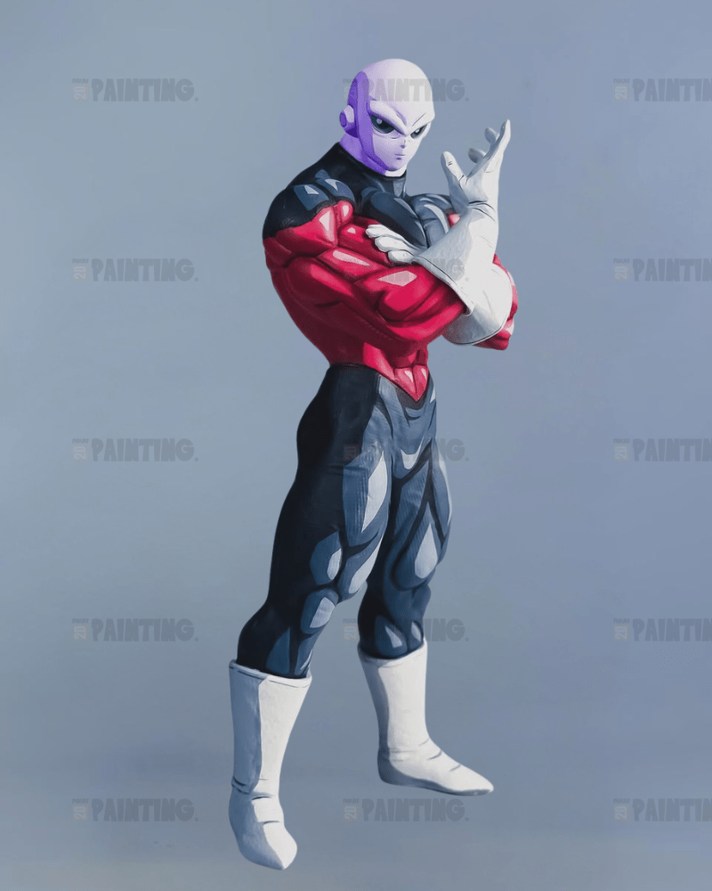 Dragon Ball Jiren Anime Colour 2D Figure