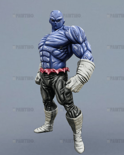 22CM Dragon Ball Z Jiren Anime Figure Repaint