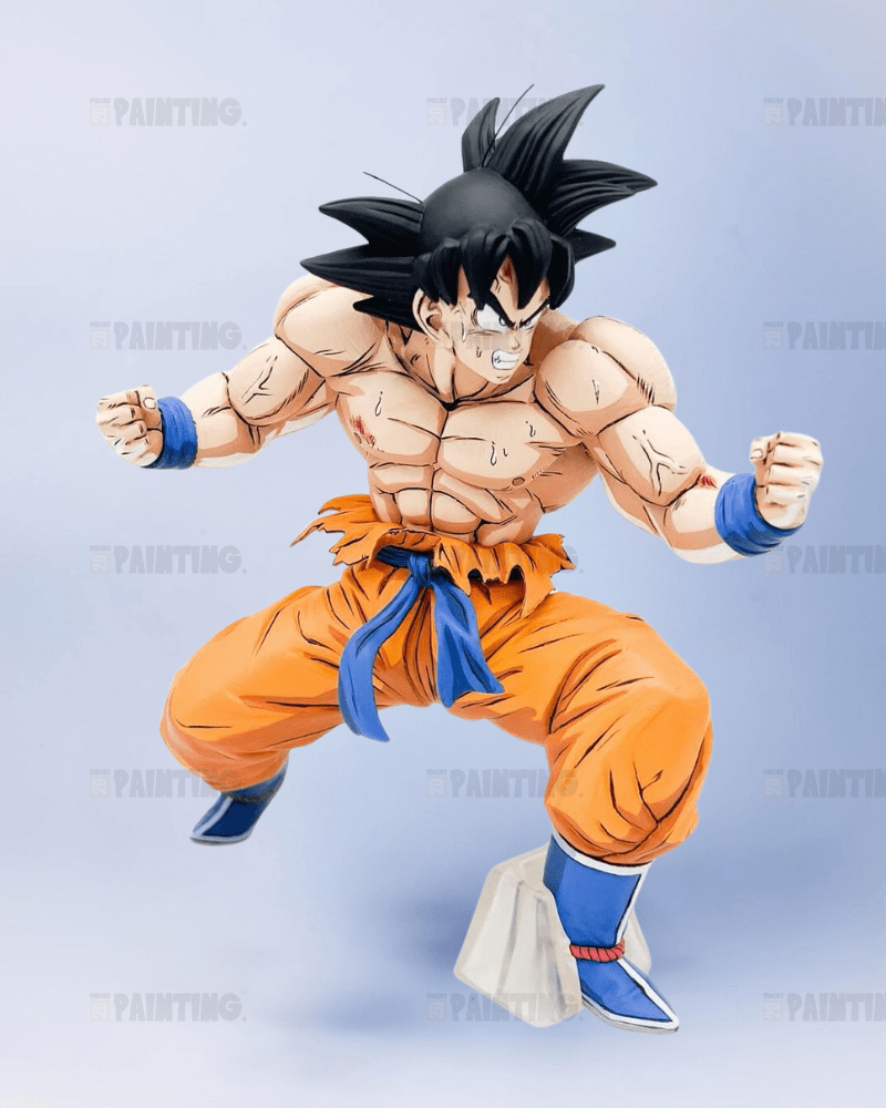 Son Goku Triple Kaioken Figure