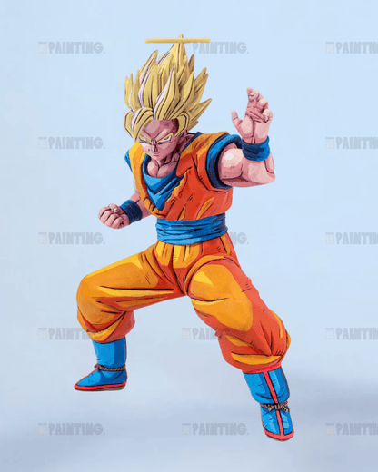DBZ Match Makers Super Saiyan 2 Son Goku Figure