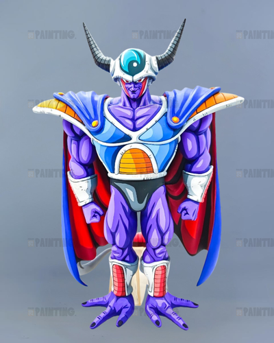 26CM Dragon Ball Z Anime King Cold Figure Repaint