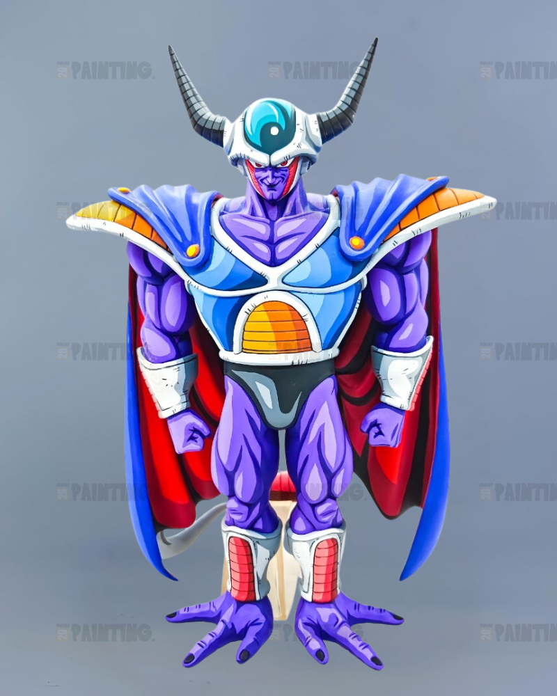 26CM Dragon Ball Z Anime King Cold Figure Repaint