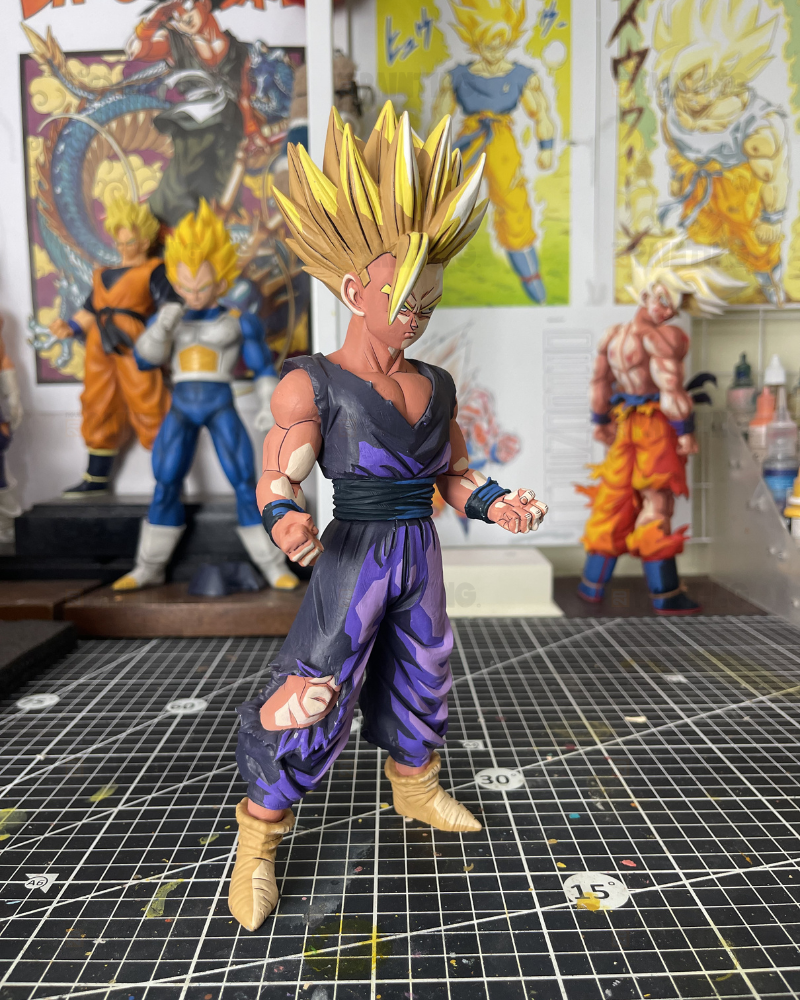 Dragon Ball Super Saiyan 2 Son Gohan Figure Repaint