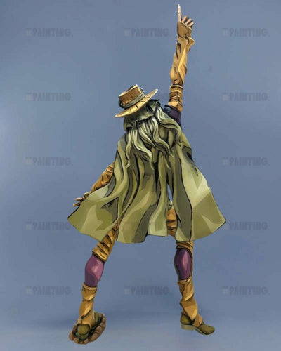 30CM JoJo's Bizarre Adventure Gyro Zeppeli Figure Repaint