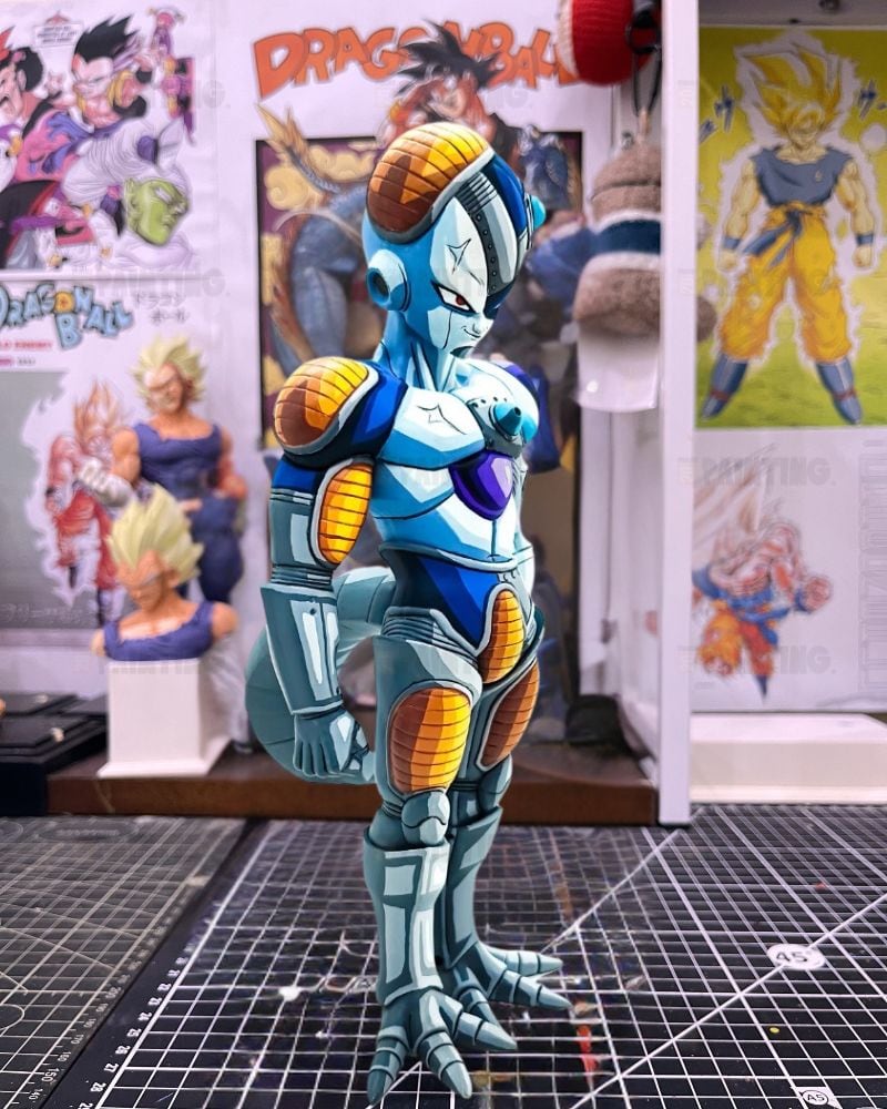 Dragon Ball Mecha Frieza 2D Anime Style Figure Repaint
