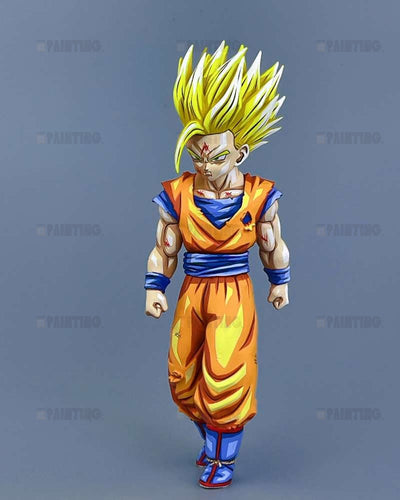 19CM Dragon Ball Z Son Gohan SSJ2 Figure Repaint