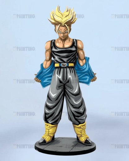 21CM Dragon Ball Departure 9 Super Saiyan Trunks Figure Repaint