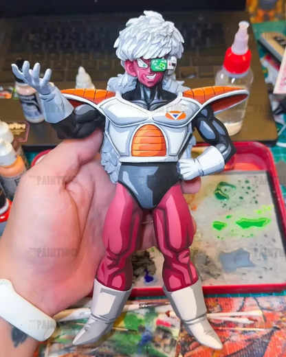 21CM Dragon Ball Z Ginyu Force Figure Jeice Figure Repaint