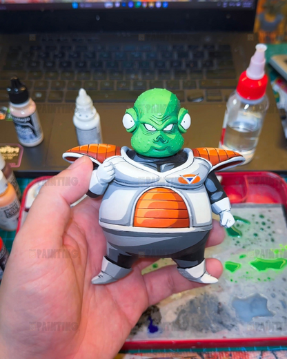 13CM Dragon Ball Z Ginyu Force Guldo Figure Repaint