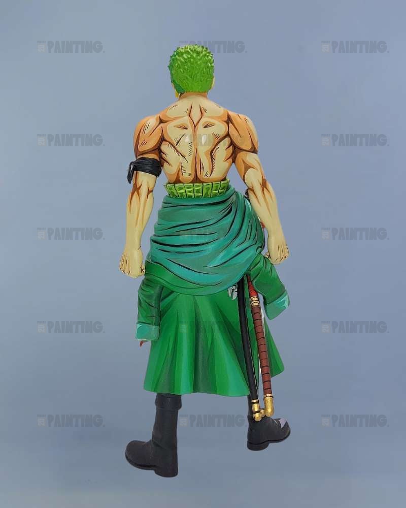 26CM One Piece Roronoa Zoro Figure Repaint