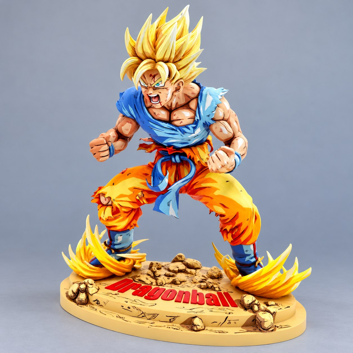 Dragon Ball Kai Super Saiyan Son Goku Figure Repaint — alternate view