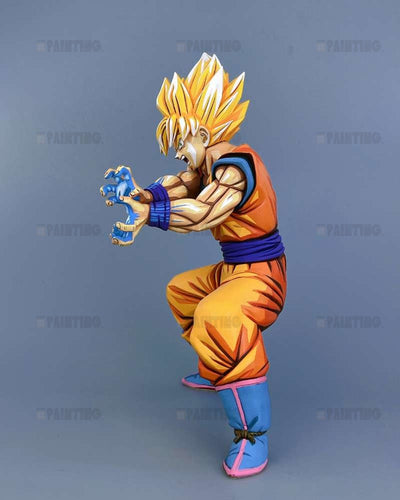 25CM Dragon Ball Grandista Son Goku II Figure Repaint